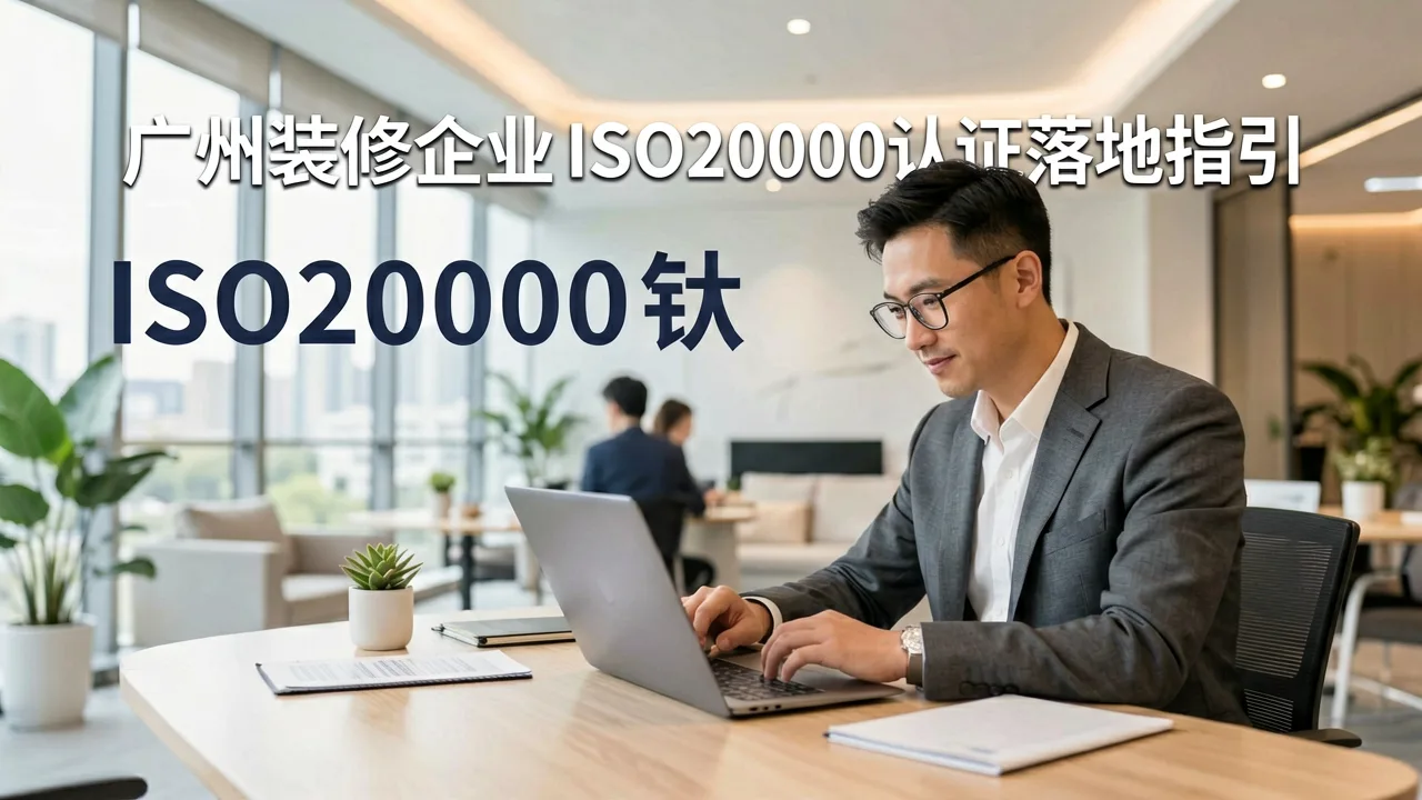 广州装修企业ISO20000认证落地指引